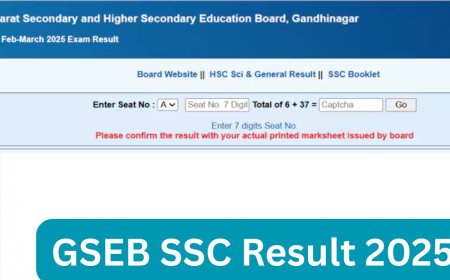 GSEB 10th Result 2025 Out Now! How to Check Gujarat Board 10th Result, Direct Link Available Here