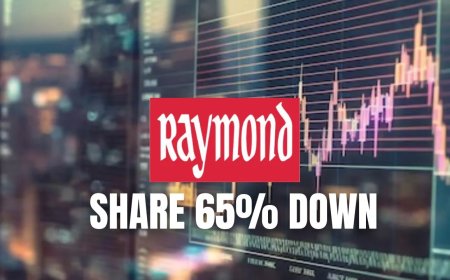 Raymond Share Price: A 64% Drop in One Day, Investors Left Stunned