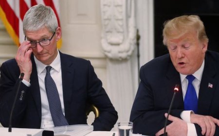 Stop producing Apple in India! They can get along without them, Trump warns Tim Cook