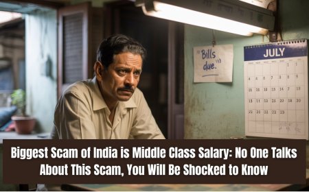 Biggest Scam of India is Middle Class Salary: No One Talks About This Scam, You Will Be Shocked to Know