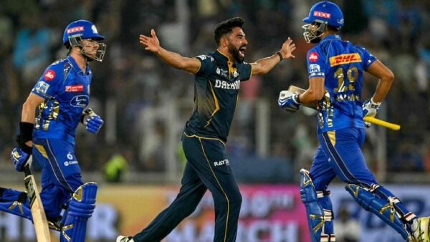 IPL 2025: Gujarat Titans break Mumbai Indians' 6-match winning streak, Gill makes massive jump in the points table