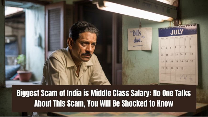 Biggest Scam of India is Middle Class Salary: No One Talks About This Scam, You Will Be Shocked to Know