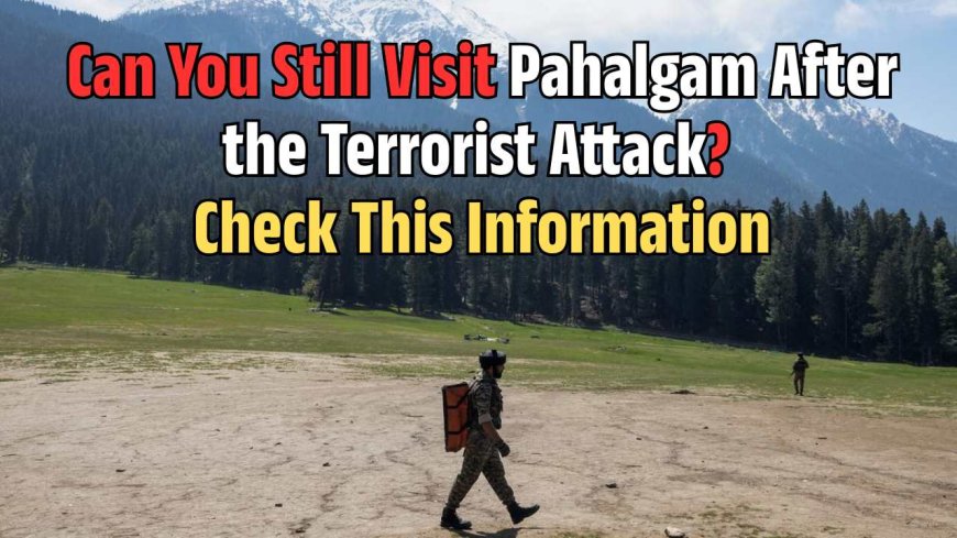 Can You Still Visit Pahalgam After the Terrorist Attack? Check This Information