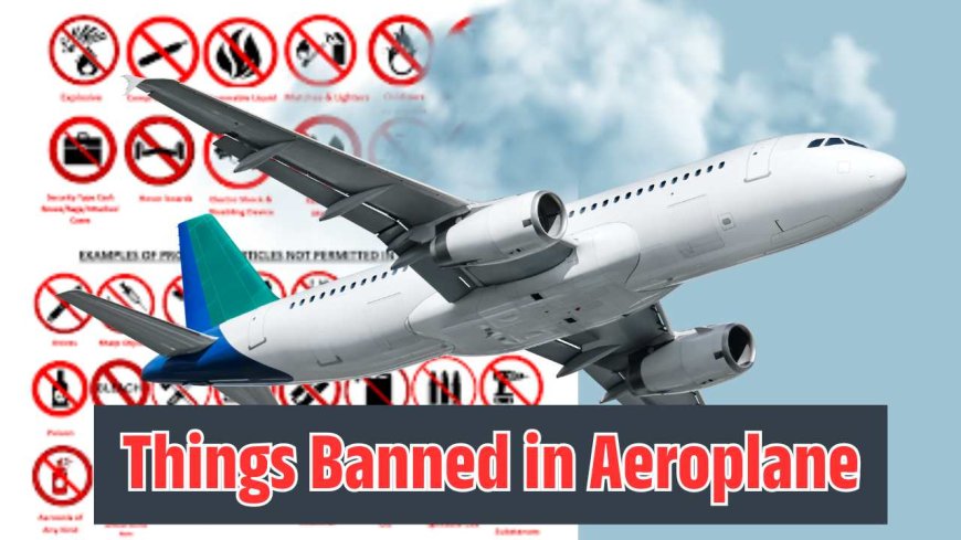 These Items Are Not Allowed to Carry With You in a Flight, Check Out New List