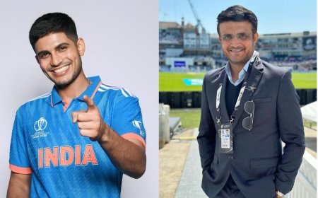 Sourav Ganguly's Advice to Shubman Gill Ahead of England Test