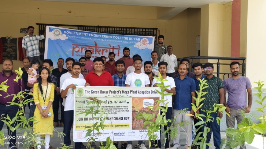 Plantation Program Organized on World Environment Day