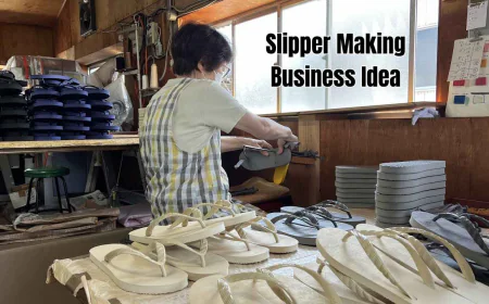 Slipper Making Business Idea: Earn ₹100,000 Monthly with a Slipper Factory!