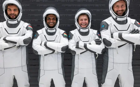 Indian Astronaut Shubhanshu Shukla Studies Bone Health & Radiation on ISS in Axiom-4 Mission