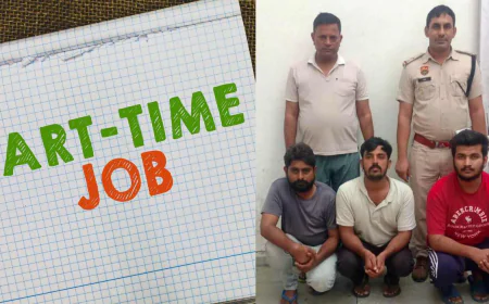 Part Time Job Fraud: Police Arrest 3 Accused, Lured with High Earnings