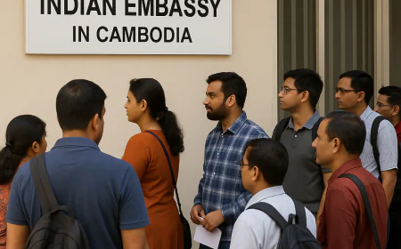 Cambodia-Thailand Conflict: Indian Embassy Issues Advisory for Nationals Amid Rising Tensions