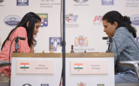 Divya Deshmukh Creates History with FIDE Women’s World Cup Triumph