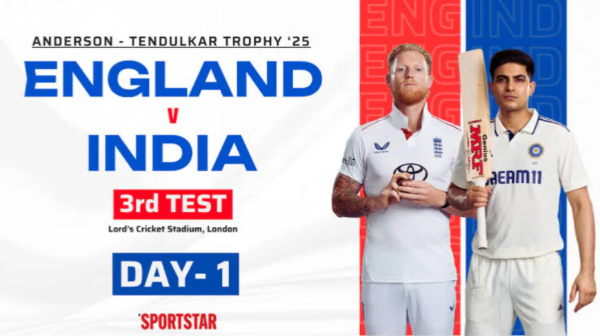 Grit, Glory, and the Unexpected: India vs England – 3rd Test at Lord