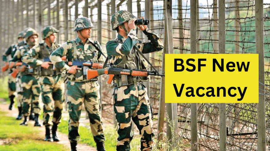 BSF Vacancy 2025: Major Recruitment for BSF Posts, Apply Before August 25