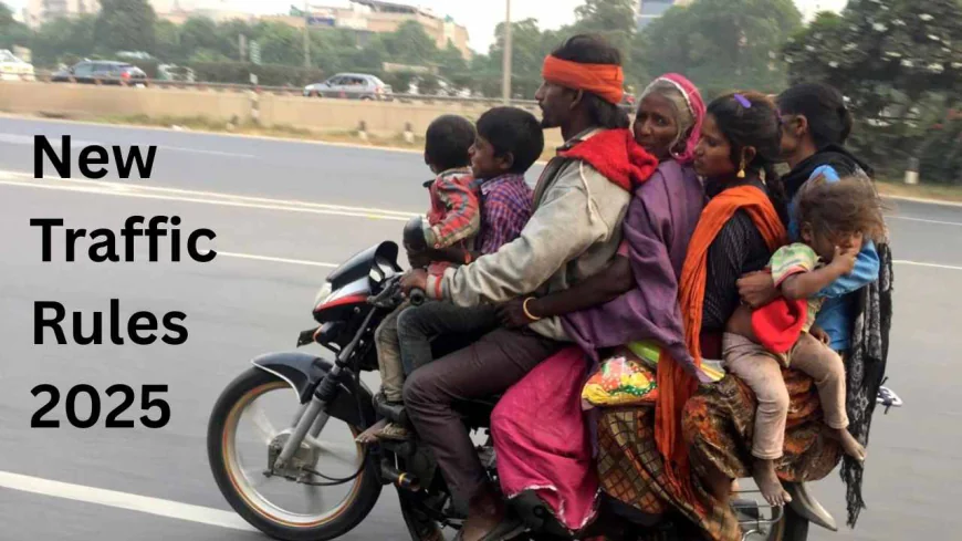 New Traffic Rules: Double Fine for Driving with Children, Check New Traffic Law