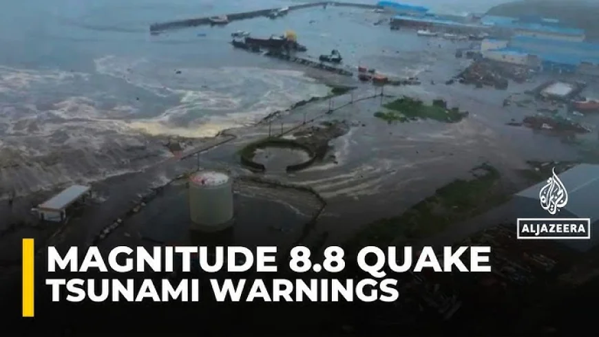 Russia Earthquake, Tsunami LIVE Updates: Massive Quake Triggers Pacific-Wide Alerts