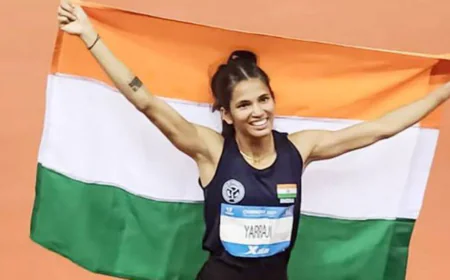 Jyothi Yarraji Smashes National Record, Places India Elite