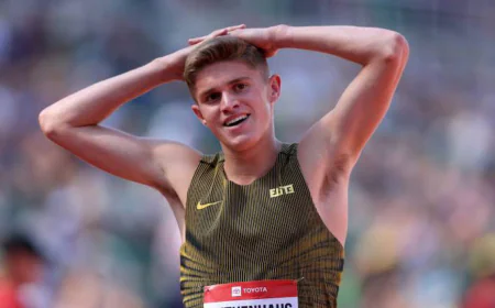 Teenage Phenomenon Cooper Lutkenhaus Shatters 800m U18 Record