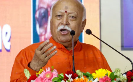 RSS chief Mohan Bhagwat cautions against the commercialisation of health care and education