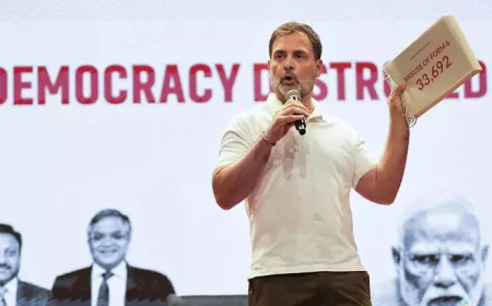 Karnataka's 'vote chori' controversy escalates with Congress on the brink of an internal split