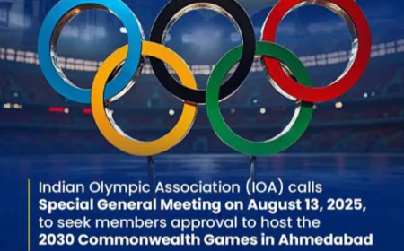 India’s Bold Bid to Host the 2030 Commonwealth Games