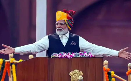 The Longest Yet: Self-Reliance, Security and Economic Vision for India in PM Modi's 79th Independence Day Address