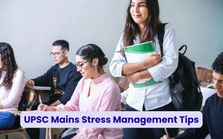 How to Avoid UPSC Mains Stress and Depression, Here is Top Secret for Aspirants