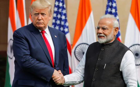 India-US Trade Talks Delayed as Trump’s 50% Tariffs Take Center Stage 