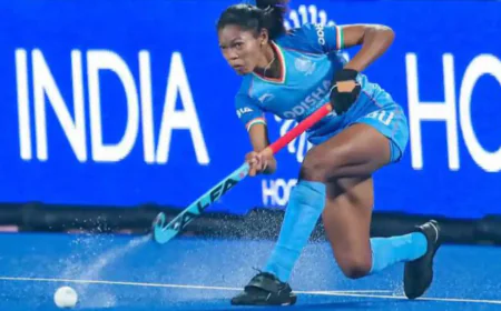 Salima Tete to Captain Indian Women’s Hockey Team at Asia Cup 2025