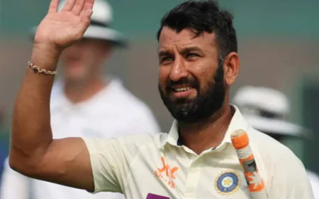 Cheteshwar Pujara Bids Farewell: End of an Era in Indian Test Cricket