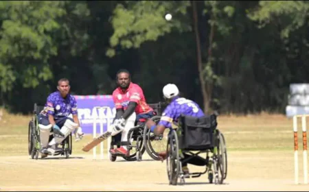 Telangana’s Wheelchair Cricketers Rise to National Recognition