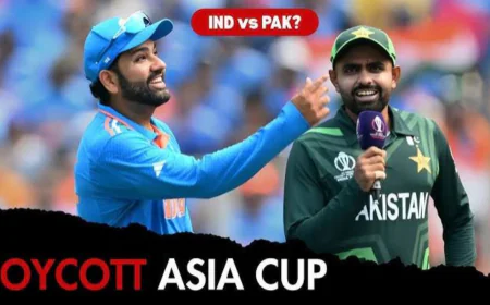 Call to Boycott India–Pakistan Asia Cup Clash Sparks Heated Debate