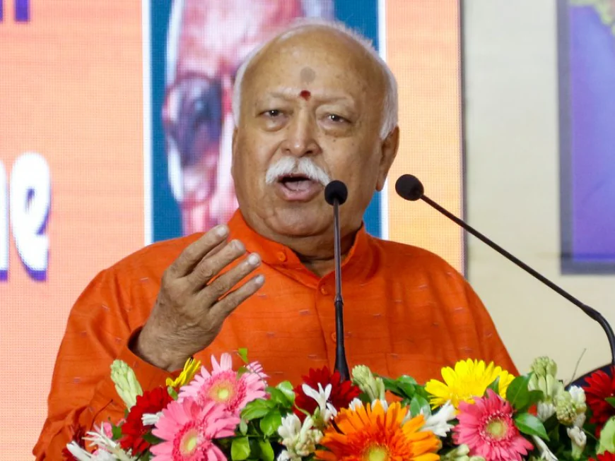 RSS chief Mohan Bhagwat cautions against the commercialisation of health care and education