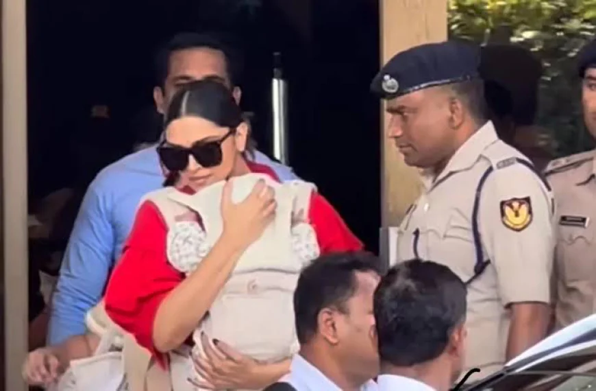 Deepika and Ranveer’s Daughter Dua Caught on Camera, Fans Defend Couple’s Privacy