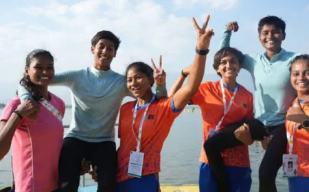 Madhya Pradesh Shines at Khelo India Water Sports Festival