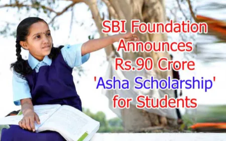 SBI Foundation Launches ₹90-Crore ‘Platinum Jubilee Asha Scholarship’ to Empower Students