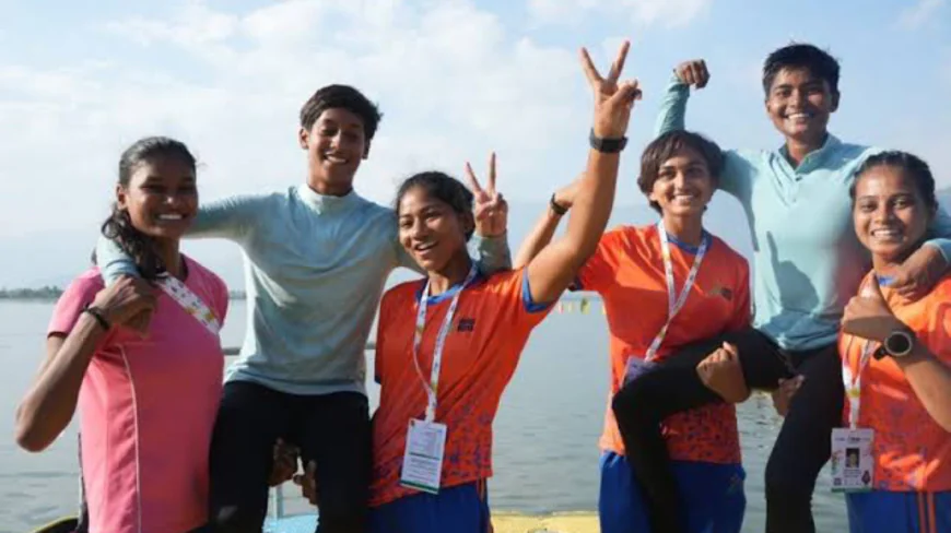 Madhya Pradesh Shines at Khelo India Water Sports Festival