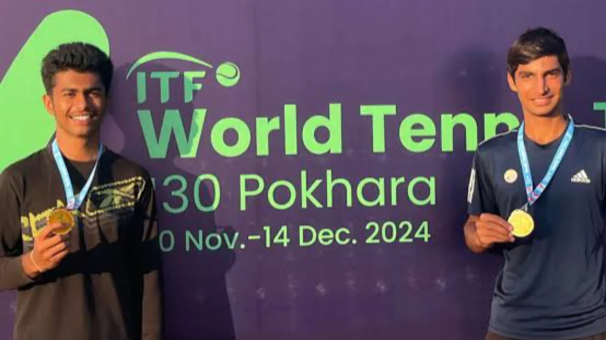 Adhiraj Thakur Creates History with Double Victory at ITF Junior 30 Ahmedabad