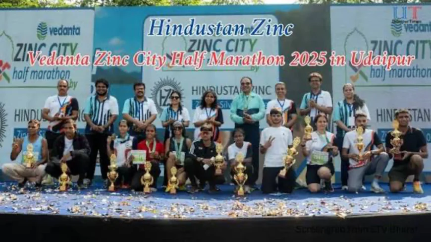 Running for a Cause: Udaipur’s Vedanta Zinc City Half Marathon Inspires Thousands