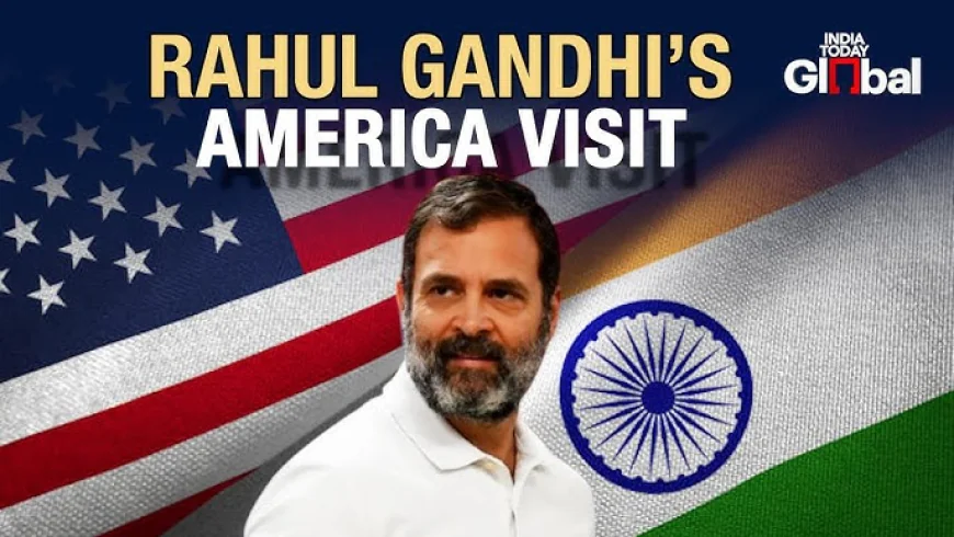 Rahul Gandhi’s Global Leap: Four-Nation South America Tour Begins Today