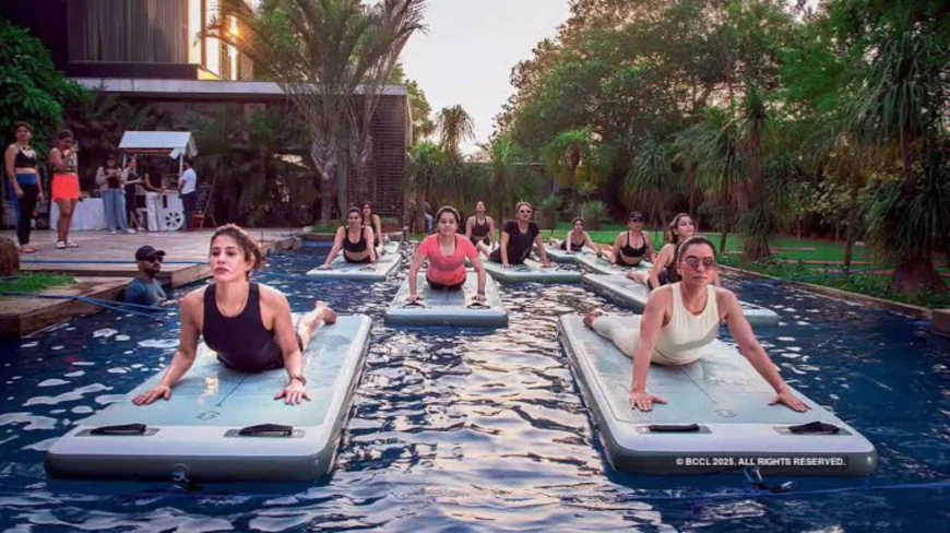 Floating Fitness: The Cool New Workout Making Waves in Chennai