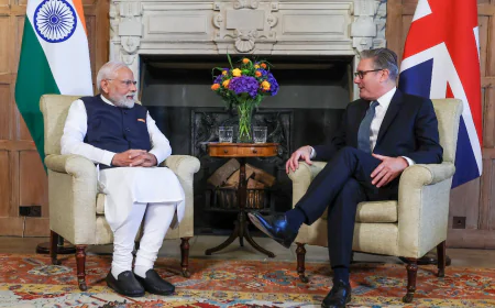 Starmer’s Landmark India Visit: A New Chapter in UK-India Ties Begins October 8