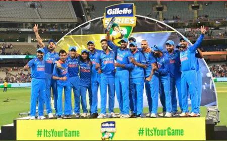 Shubman Gill Leads India Against Australia: Full ODI & T20 Series Schedule Revealed