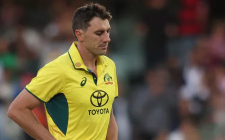 Major Setback for Australia: Cummins Doubtful for Ashes 2025