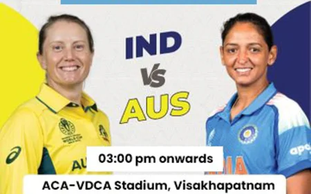 Vizag Comes Alive as India vs Australia Women’s World Cup Match Sells Out