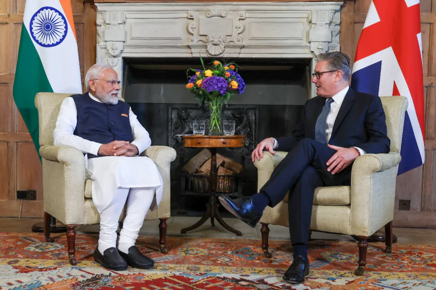 Starmer’s Landmark India Visit: A New Chapter in UK-India Ties Begins October 8