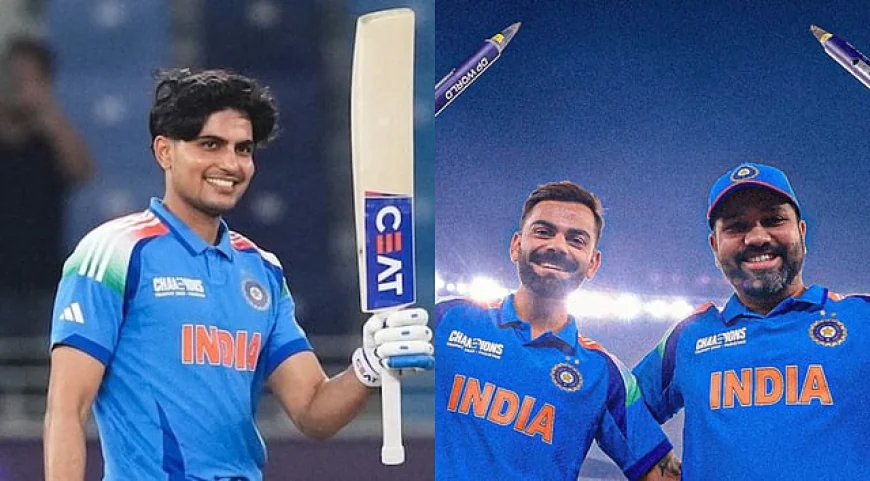 “A New Chapter Begins: Gill Reaffirms Bond with Rohit & Virat on AUS vs IND First ODI”