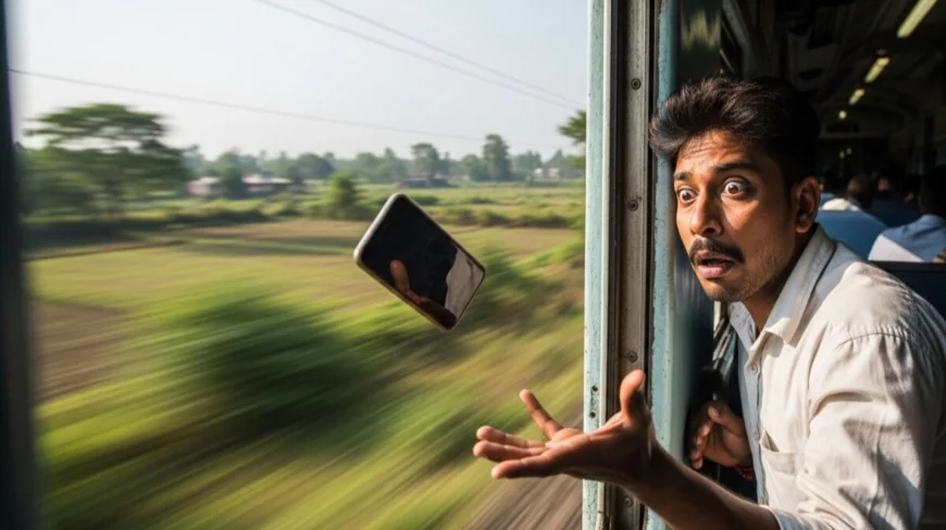What Should You Do If Your Phone Falls From a Moving Train? (Because chasing it like a Bollywood hero isn’t the answer!)