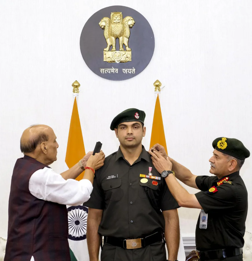 Neeraj Chopra Honoured as Lieutenant Colonel: From Olympic Glory to National Service (22 Oct 2025)