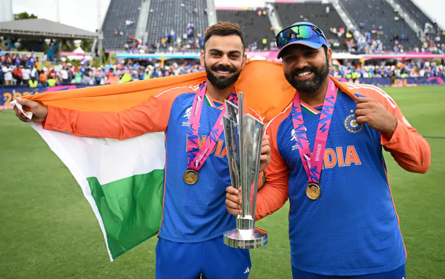 “Grey Beards, Golden Dreams: Rohit and Kohli Eye the 2027 Odyssey”