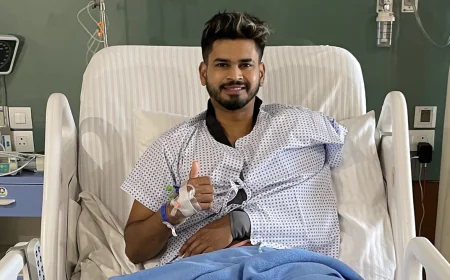 “Shreyas Iyer’s Sydney Stay: Recovery, Resilience, and Road to Return After Minor Surgery”